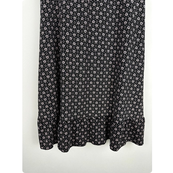 Vintage Marilyn Monroe Lingerie Printed Slip Dress in Black & Baby Pink • S/M - Picture 7 of 7